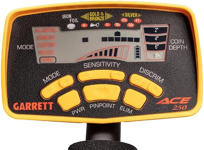 Ace 250 Metal Detector with Submersible Search Coil