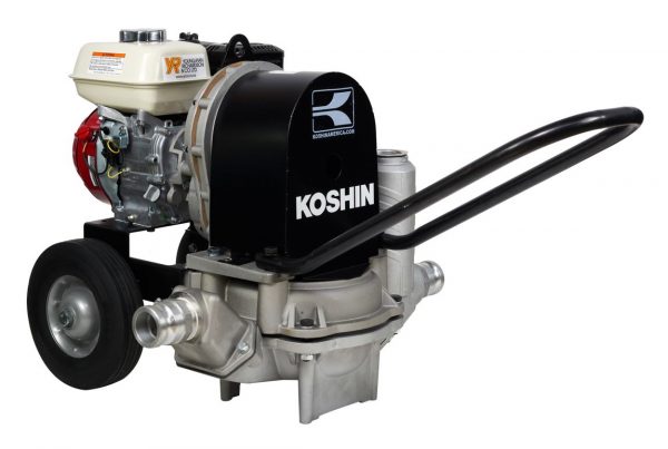 Koshin KDP 3-Inch Diaphragm Pump with Honda GX120 Gas Engine