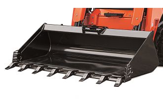 Kubota AP-HD74LLT Skid Steer Tooth Bucket