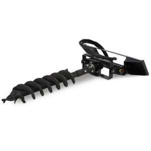 Quick Attach Hex Auger Drive with 30in. Bit Fits Mini Skid Steer