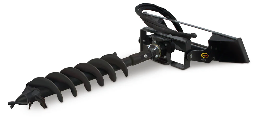Quick Attach 8" Hex Standard Duty Auger Drive Bit Fits Mini Skid Steer - Image 6