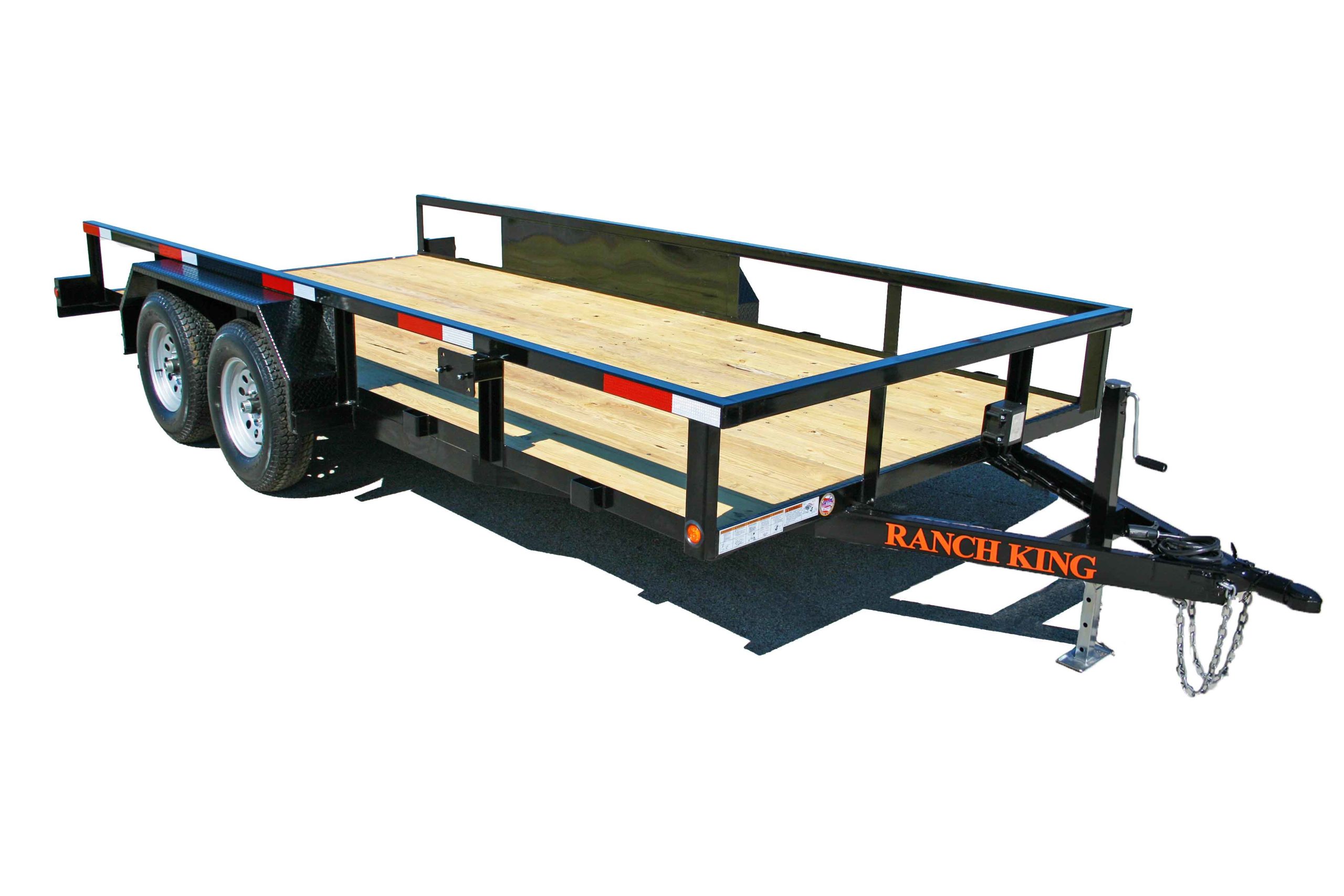 Ameritrail TC126-75EDR2F Trailer - Double Axle 12'