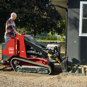 Using Toro Loader - Mini Skid Leveler Attachment