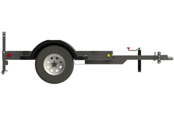 Steelpoint Single Axle Tilt 4'x10' Trailer - Image 4